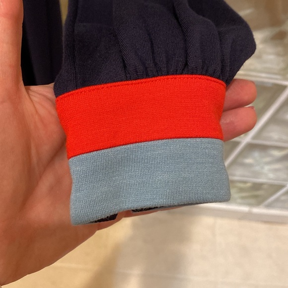 Boden navy jersey midi dress - Picture 4 of 8